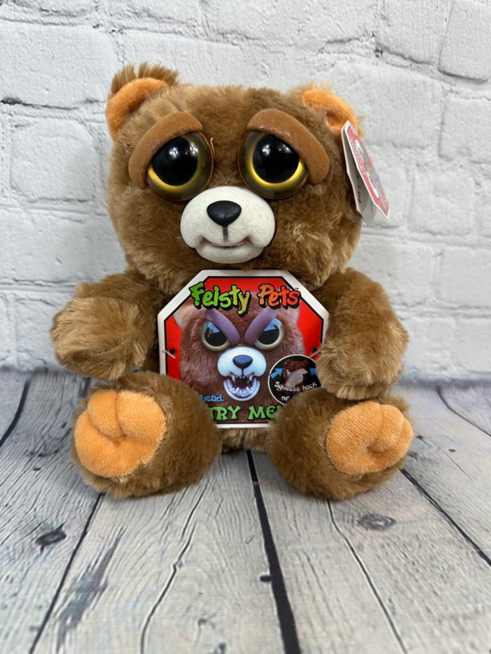 Feisty Pets Sir Growls-A-Lot plush
